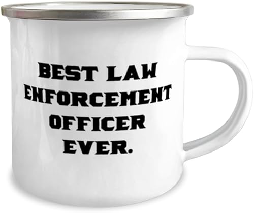 Miniatura 2 de Epic Law enforcement officer Gifts, Best Law, Law enforcement officer 12oz Camper Mug From Colleagues, For Men Women, Police officer gifts, Gifts