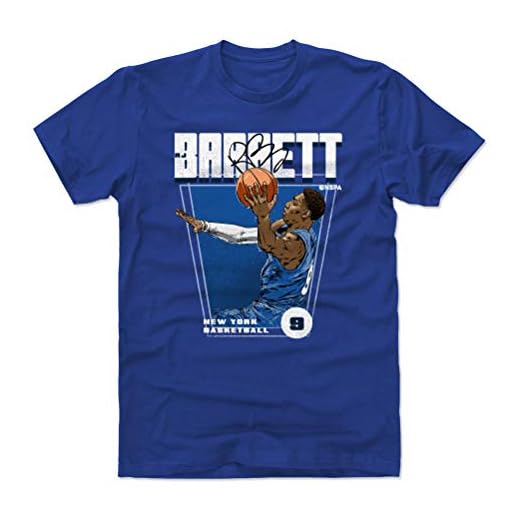 500 LEVEL RJ Barrett Shirt (Cotton, Medium, Royal Blue) - RJ Barrett Premiere WHT