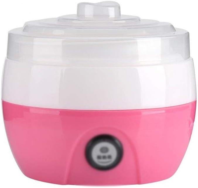 1L Electric Automatic Yogurt Maker Machine Yoghurt DIY Tool Plastic Container Kithchen Appliance (Color : B)
