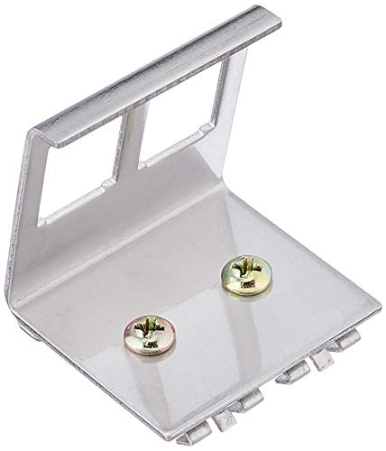 Preisvergleich Produktbild ROLINE Hutschienen-Adapter unbestückt, für 2 Keystones, silberfarben