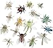 DOITEM Realistic Insect Toy Figures for Kids, 45Pack Colorful Assorted Play Bugs for Children, Toddler Education Themed Party Gift, Halloween Filler Cupcake Topper