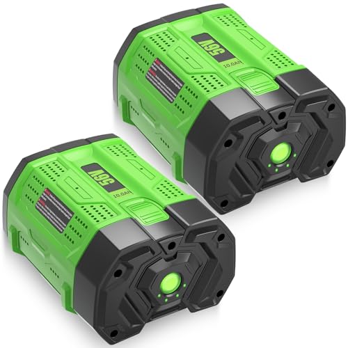 Image of 2Pack BA5600T 10000mAh 56V Replacement Battery for EGO 56V Battery 10.0Ah Compatible with EGO Battery 56Volt Cordless Tools (Green)