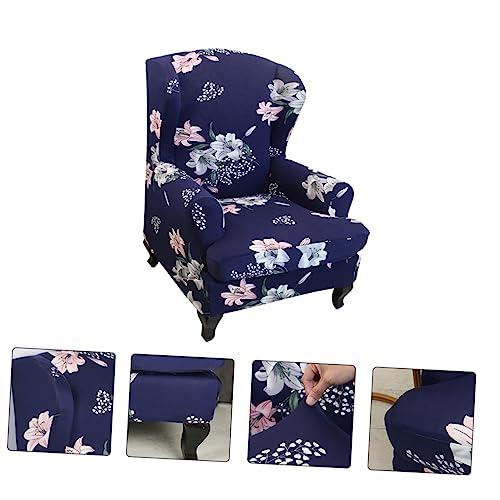 Housse de protection élastique fauteuil imprimé moderne lavable en machine - 6