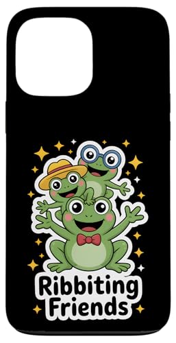Ribbitting Friends ʔĂ킢JGfUC Klnbgt X}zP[X iPhone 13 Pro Max p