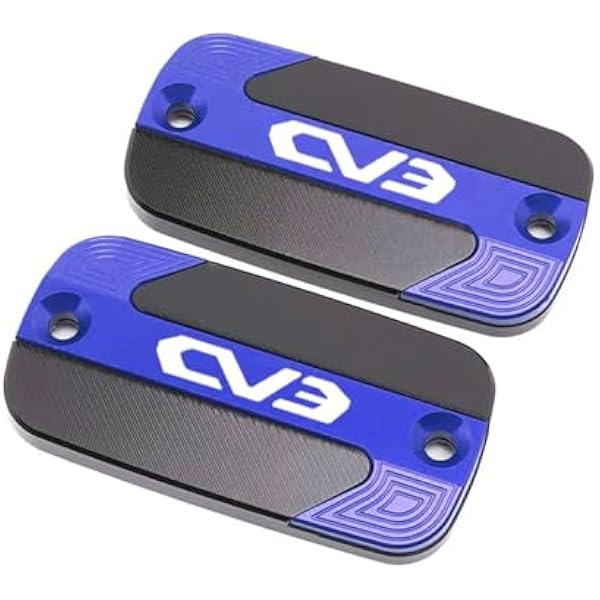 Pasuje do skutera KYMCO CV3 CV 3 C V3 2019-2023. Zupełnie nowy motocykl CNC. Aluminiowe akcesoria. Pokrywa zbiornika płynu hamulcowego przedniego.(1 pair Blue)