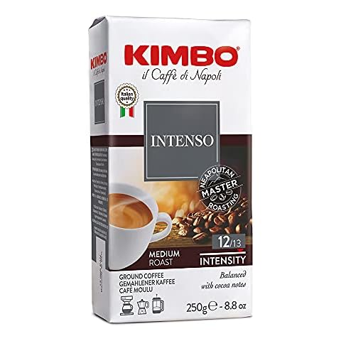 Kimbo Coffee Intenso Ground (4 x 250g) Cover