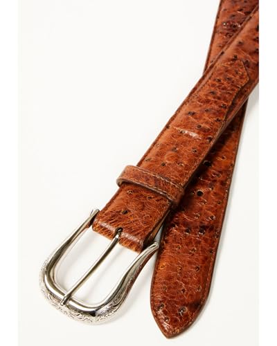 Men's 1978&Trade; Dawson Exotic Full Quill Ostrich Leather Cognac 322