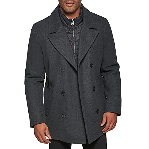 Levi's Men's Wool Classic Double-Breasted Peacoat Jacket