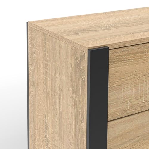 Market Commode 6 tiroirs Bois et - vue 7