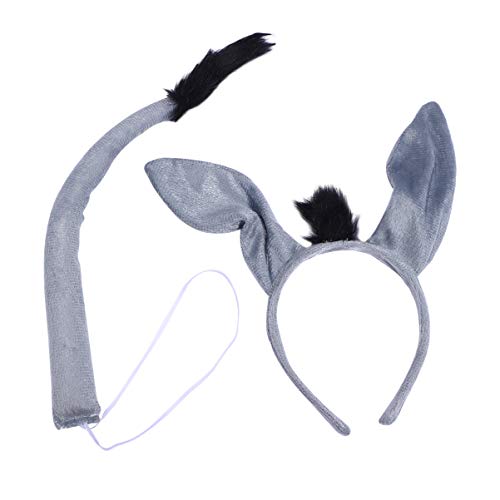 Minkissy Juego de Disfraces de Animales de Halloween de 2 Piezas Diadema...