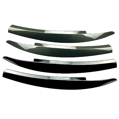 Paupières de phares pour Scirocco noir brillant style carbone haut de gamme