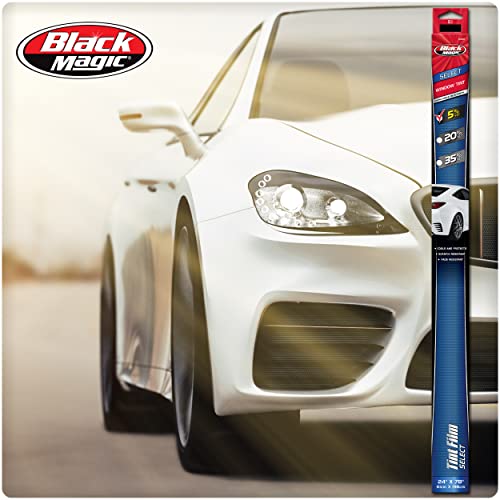 Custom Accessories Black Magic 5045606 Select Scratch Resistant Tint Film, 5% Vlt, 24-Inches X 78-Inches #TOP5