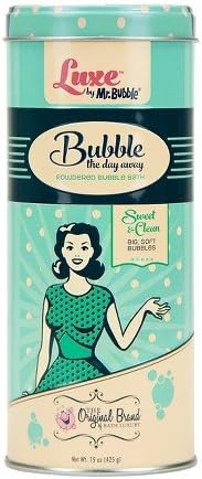 Luxe by Mr. Bubble Sweet & Clean Bubble the Day Away Powdered Bubble Bath 15 oz