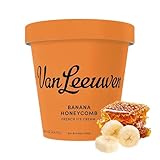 Van Leeuwen Premium Banana Honeycomb French Ice Cream, 14 oz (Frozen)
