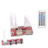Arbeitsspannung: DC6-24V Wnuanjun 1Set Bluetooth 5.0 Decodierer Board USB U-Disk TF Karten AUX-Signaleingang-Support MP3 WMA WAV FLAC APE-Fernbedienung DAC-Decoder