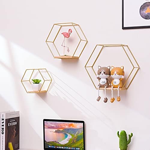 1 piece creative iron decoration shelf, living room wall mounted, bedroom wall mounted, storage rack, home wall mounted shelf (black, large)