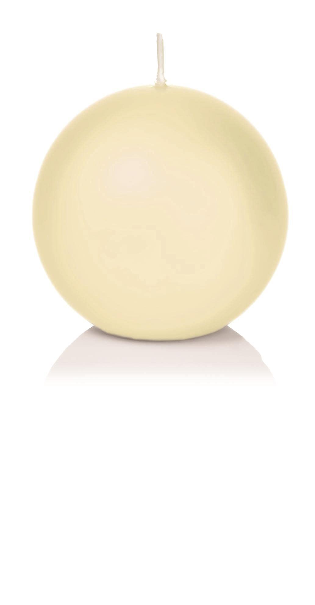 cello 12 candele a sfera 70 mm (avorio)