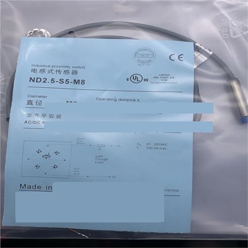 Détecteur ND2.5-S4S2-M8S8 pour remplacement de pièce de maintenance