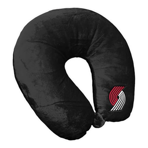 NORTHWEST NBA Portland Trail Blazers Neck Pillow, 12" x 13", Black