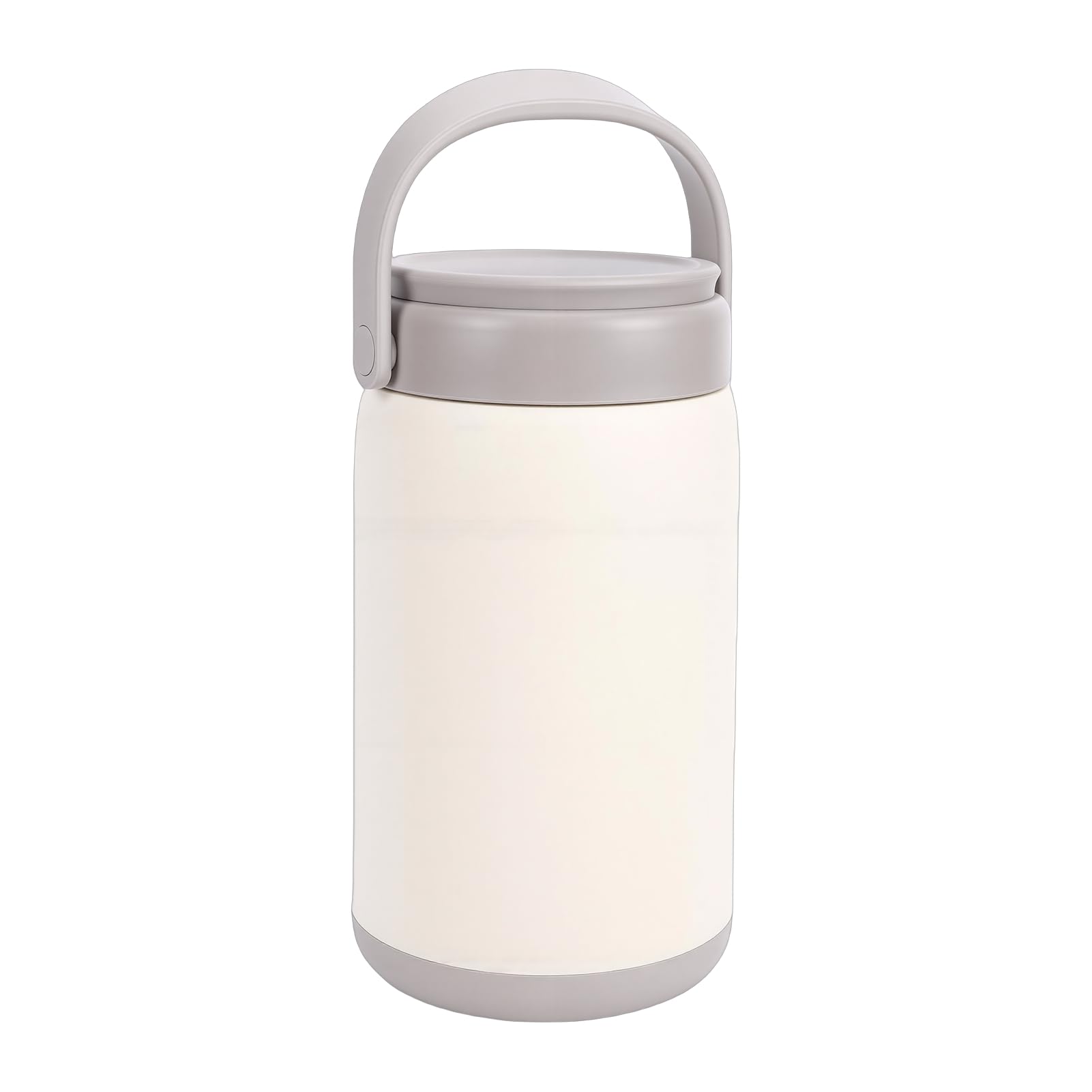 Isolierter Lebensmittelbehälter, 304 Edelstahl Doppelschicht Vakuum-Isolier-Lunchbox mit Innerer Unterteilung, für Warme und Kalte Mahlzeiten bei Arbeitsausflügen (Grau, 4 Fächer)