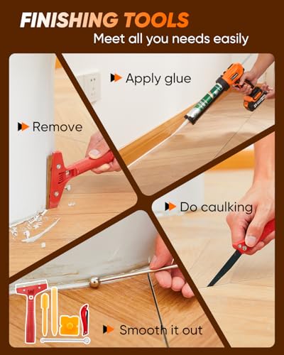 Saker Electric Caulking Gun Cordless Caulk Gun Drip-free - image 7