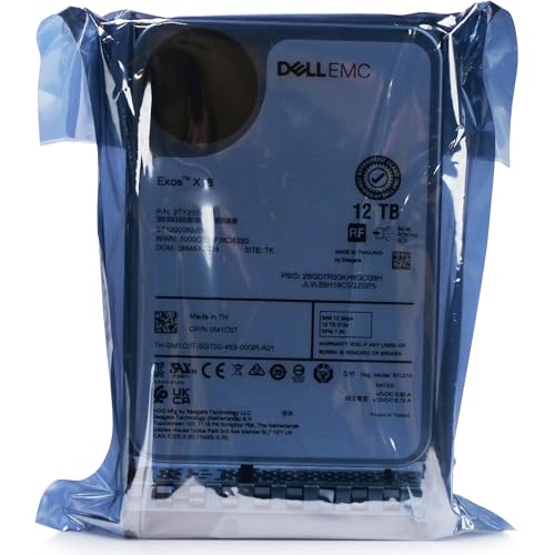 Image of Dell 0M1C0T 12TB 7.2K RPM SAS 12Gb /s 512e 3.5in Enterprise Hard Drive Compatible with but not Limited to: R540 R740 T550 R660 T150 T560 MD3400 C6620 MX5016s G14 G15 G16