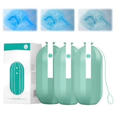 Toilets Bowl Cleaning, 2025 New Automatic Toilet Cleaner, Continuous Deep Lasting Cleaning System Fresh Scent (8.82 FL OZ, 3 pcs)