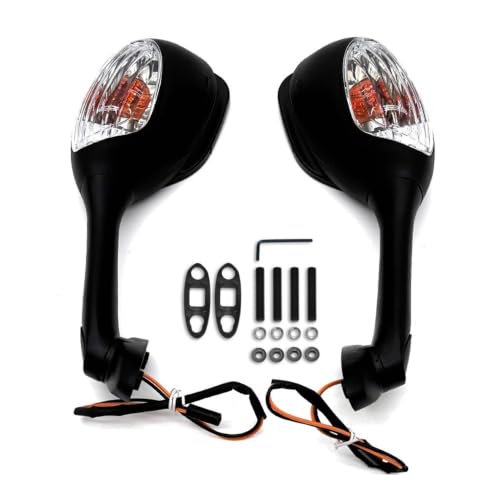 Rétroviseurs moto adaptables GSXR 600 750 1000 K5 K6 K7 K8 K9 noir