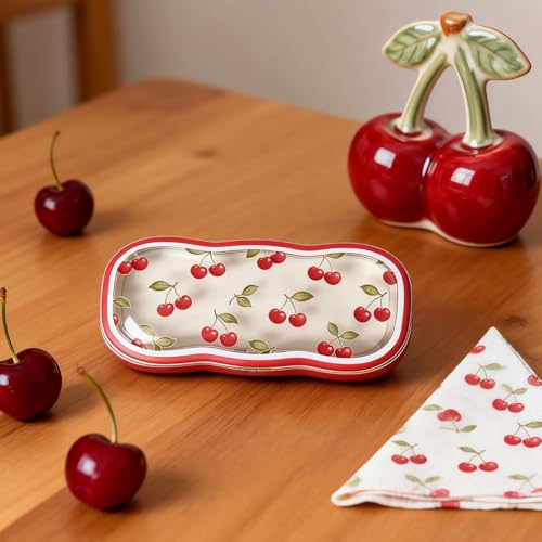 Image of Glasses Case Hard Shell, Clear Eyeglass Case, Cute Holder for Sunglasses and Reading Glasses