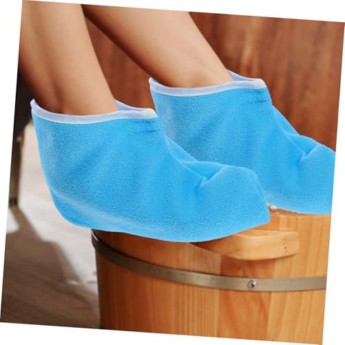 Cubiertas para Pies con Parafina Reutilizables MERRYHAPY miniatura 5