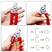 Ruibapa 285 pcs Hog Rings with Straight Hog Ring Pliers Kit 3/4