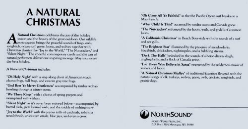 Natural Christmas [Audio CD]