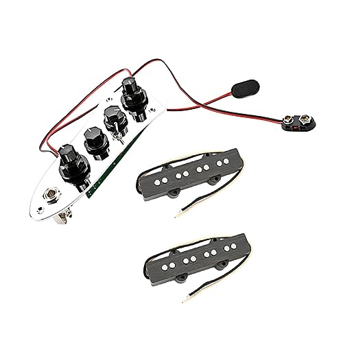 ifundom 4-string Bass Pickup Kit Bass Sturdy Construction Enhance Bass Sound for Players Bands