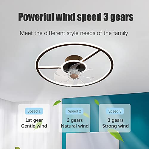 Ventilateur de plafond avec éclairage pour rafraîchir salon et chambre