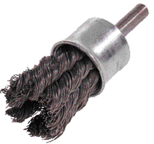Lessmann 34736 Knot End Brush Stainless Steel 0.35 Diameter 22 mm