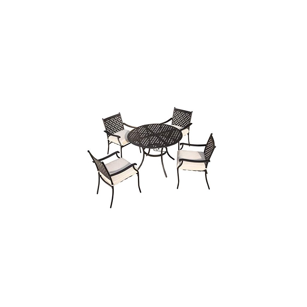 The 39 Best Black Metal Outdoor Dining Sets of 2022!