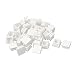 uxcell Plastic Square Hole End Cap Tubing Insert Glide 1 Inch x 1 Inch 40 Pcs