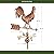 Good Directions Smithsonian Rooster Weathervane, Pure Copper