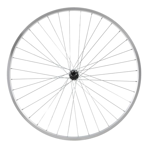 Image of Hiland 26 inch 27.5 inch 28 inch x1.75 inch Alloy Bike Rim for 1.75 to 2.215 Inch Wide Tire, Front & Back MTB Wheelset with 7 Speed Freewheel, Bolt On Axle, Bicycle Accessories for Adult Bikes