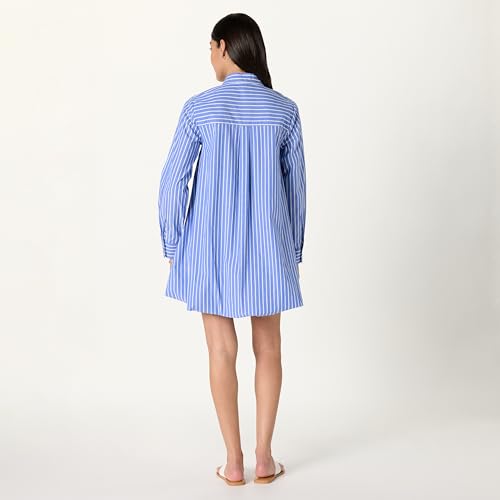 The Drop Women's Bubble Hem Shirtdress2