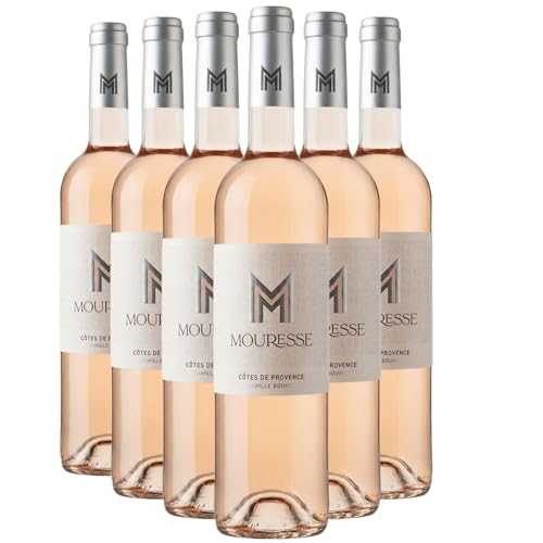 Côtes de Provence MMM rosado 2025 - Château Mouresse - DOP - Provenza - Alpes - Côtes d Azur - Francia - Variedades de uva Cinsault,Syrah - 6x75cl
