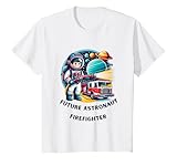 Photo Gallery bambino t-shirt per bambini future astronaut firefighter space ragazzi ragazze maglietta