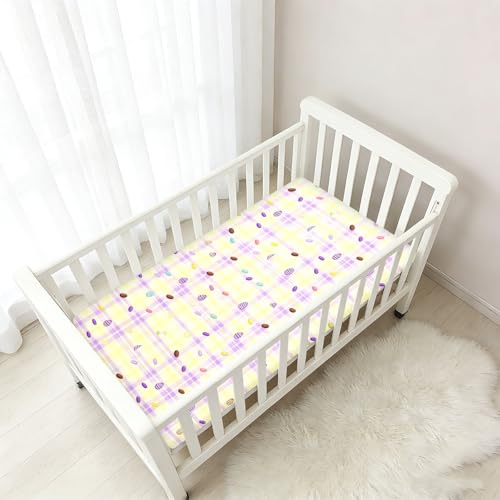 Drap de lit de Pâques en mousseline douce pour chambre d'enfant joyeuse - 7
