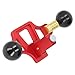 Router Plane for Woodworking | Adjustable Depth Aluminum Alloy Handheld Grooving Tool | Single Line Right Angle Planing/Slotting/Trimming | High Carbon Steel Cutter, 46x12mm