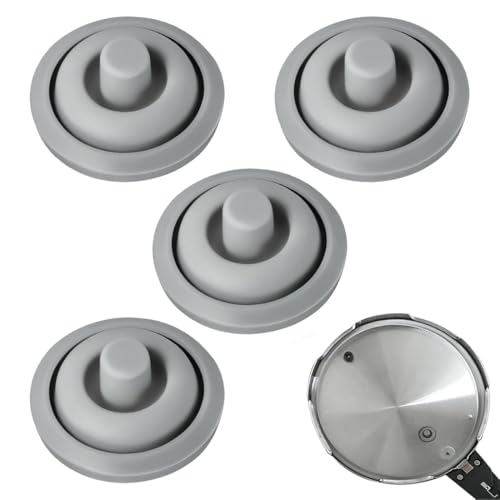 UIEXEA 4 Pièces Valve en Silicone pour Autocuiseur, Soupape de Pression de Rechange