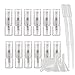 Produktbild FBJIE 24 Stück Leere 2 ml Klar Glas Taschenzerstäuber, Pump-Zerstäuber Flaschen, Proben Parfüm-Zerstäuber f. Unterwegs, Glasflaschen für die Reise Proben Kosmetik + 2X Trichter, 2X 1ml Tropfer