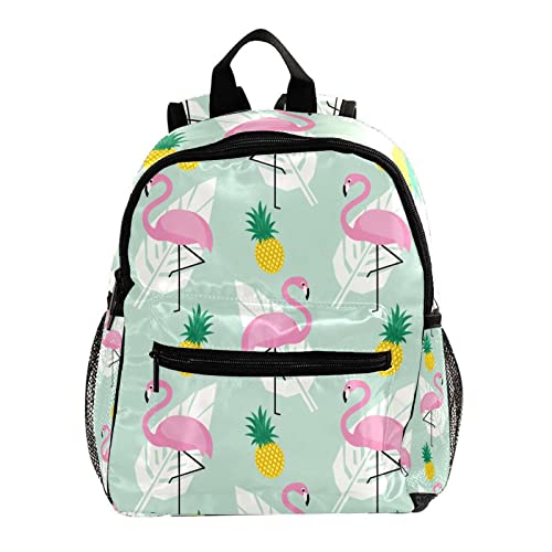 Sac à dos pour garçons et filles motif flamant rose 30,5 cm multicolore enfant