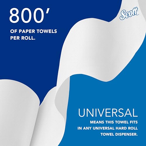 Scott Professional Hard Roll Paper Towels, Bulk, 6 Rolls x 800' (56158) - image 7