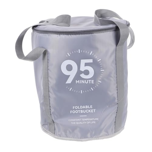 Ipetboom Folding Foot Wash Basin Soaker Multipurpose Camping Wash Basin for Travel Spa