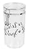 IRIS Acrylic Woof Pet Treat Jar, Black